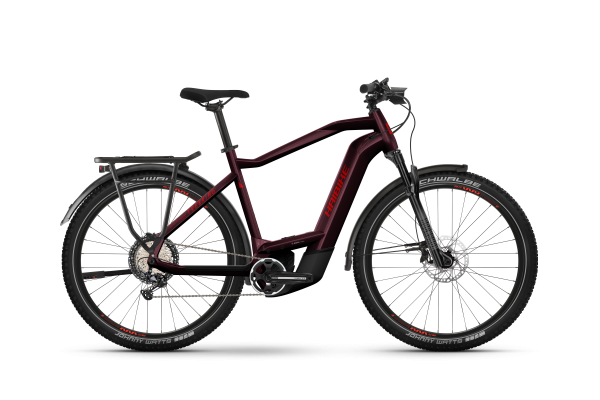 HAIBIKE Trekking 11, High, 27.5", RH 54cm (M), Tuscan-Neon Red